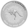 Australiensisk Silver Kangaroo Silvermynt 1 oz Framsida